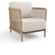 Brisbane - Outdoor Accent Chair - Natural - JaxCo Furniture