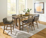 Cabalynn - Rectangular Dining Room Counter Table Set - JaxCo Furniture