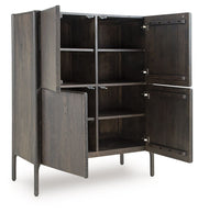 Orsonal - Espresso Brown - Accent Cabinet - JaxCo Furniture