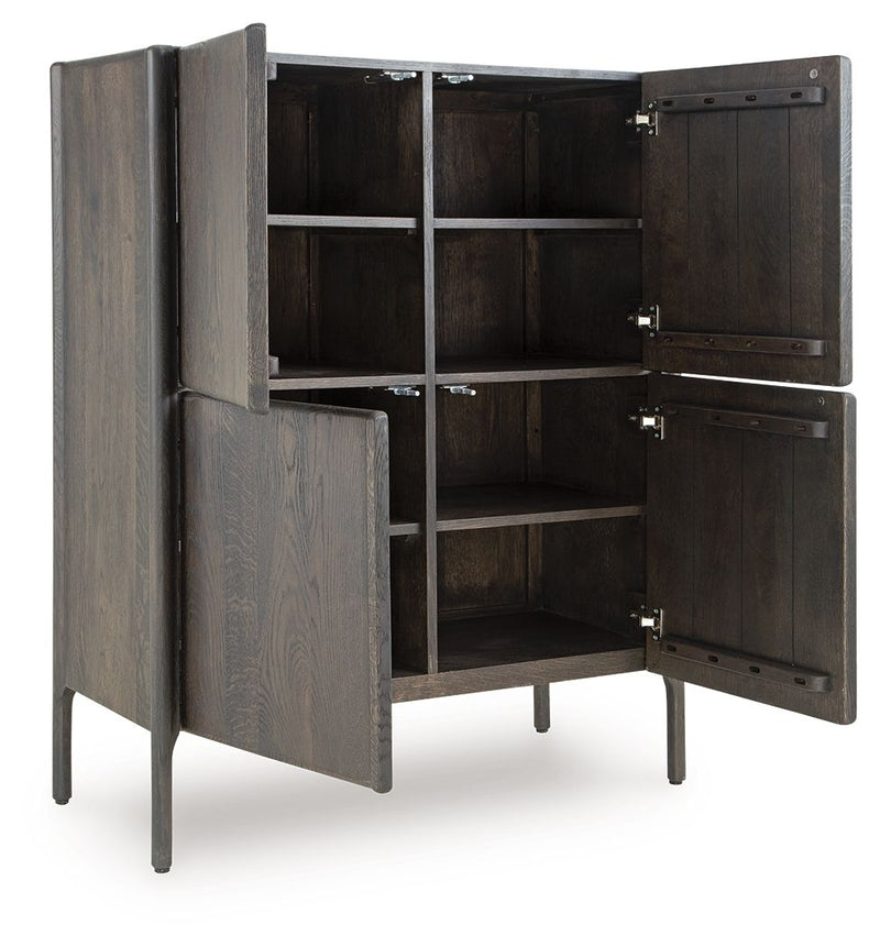 Orsonal - Espresso Brown - Accent Cabinet - JaxCo Furniture