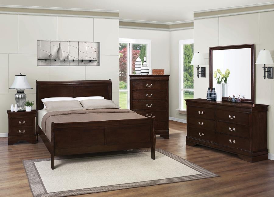 Louis Philippe - Six-drawer Dresser - JaxCo Furniture