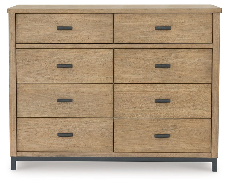 Tomtyn - Light Brown - Dresser - JaxCo Furniture
