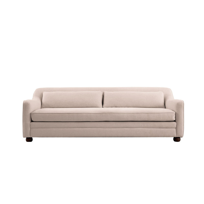 Amira - Stationary Sofa - Beige - JaxCo Furniture