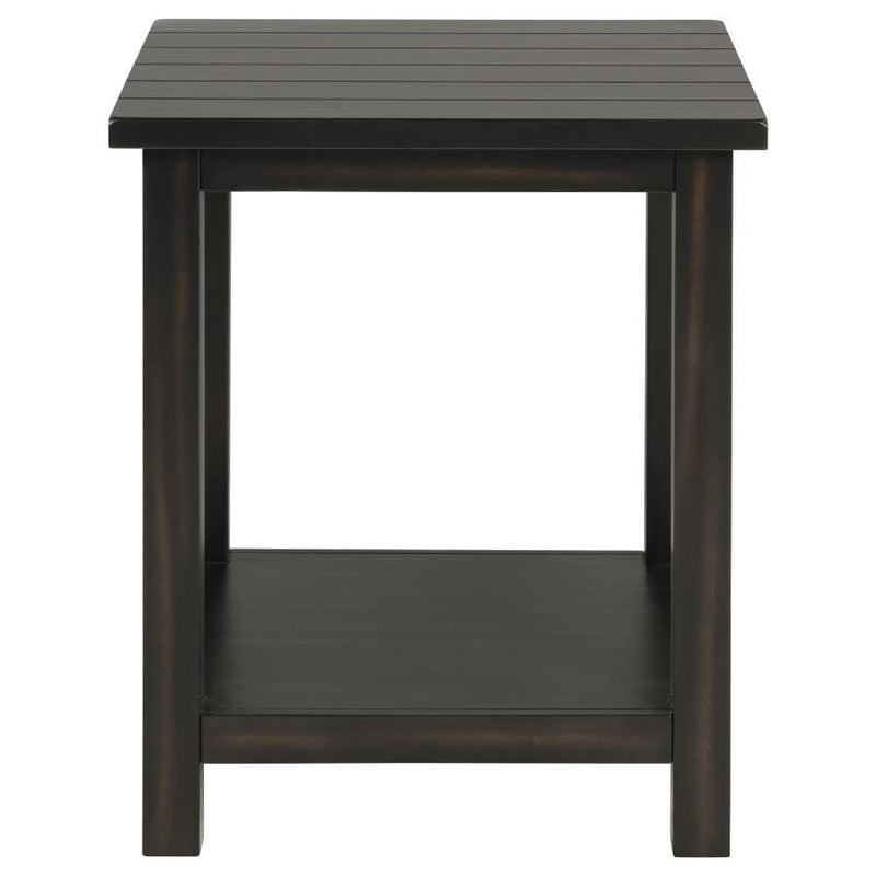 Payne - Wood End Table with Shelf - JaxCo Furniture