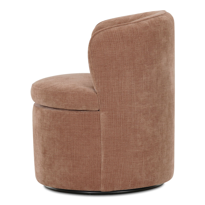 Dane - Swivel Chair - Pink - JaxCo Furniture