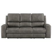 Brickston - Triple Power Reclining Sofa - JaxCo Furniture
