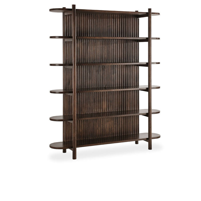 Redford - Tall Bookcase - Brown - JaxCo Furniture