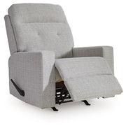 Skillins - Stone - Rocker Recliner - JaxCo Furniture