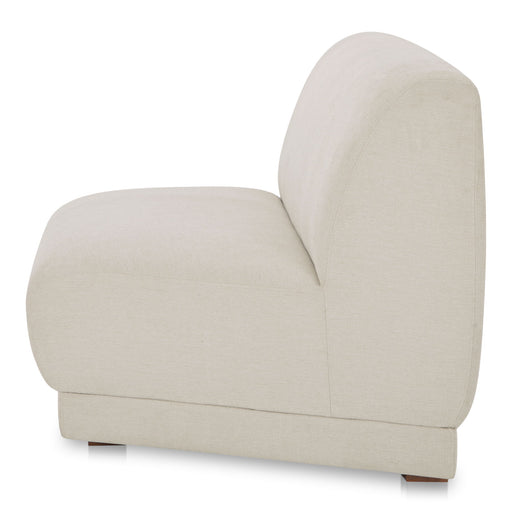 Fraser - Wedge Slipper Chair - Off White - JaxCo Furniture