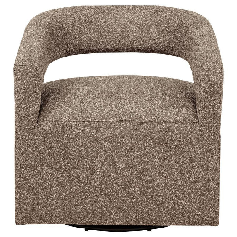 Westhill - Boucle Upholstered Swivel Accent Chair - JaxCo Furniture