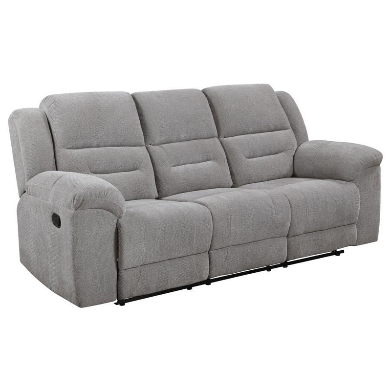 Gilson - Chenille Upholstered Sofa Set - JaxCo Furniture
