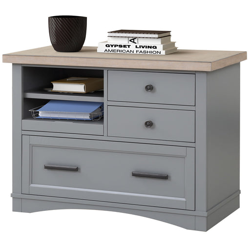 Americana Modern - Functional File with Power Center - JaxCo Furniture