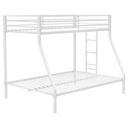 Alevera - Metal Bunk Bed With Ladder - JaxCo Furniture