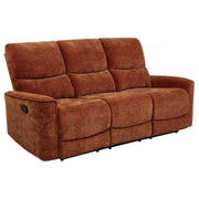 Navarro - Chenille Upholstered Reclining Sofa - JaxCo Furniture