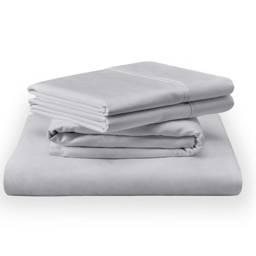 Linens - Tempur Classic Cotton Sheet Set - Sleepy Silver Mist - JaxCo Furniture