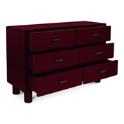 Jolene - Dresser - Red - JaxCo Furniture