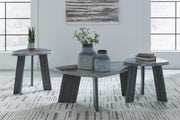 Bluebond - Gray - Occasional Table Set (Set of 3) - JaxCo Furniture