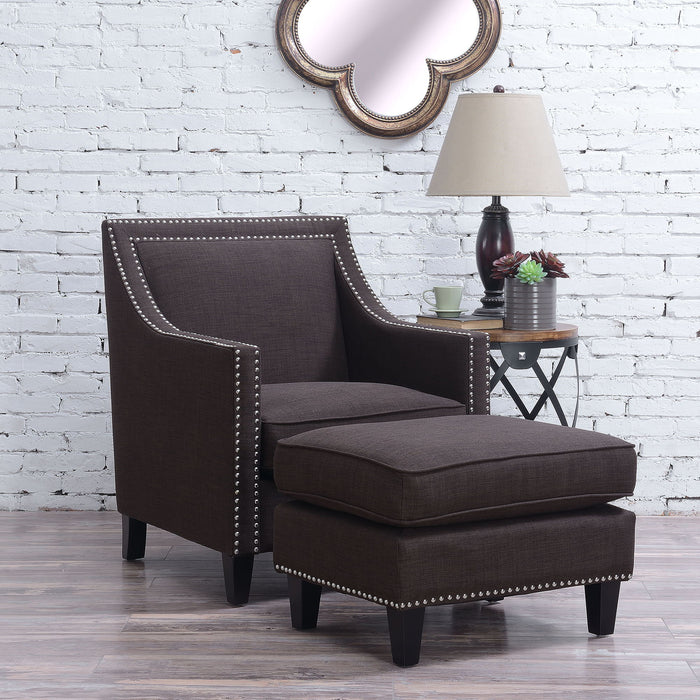 Erica - Chair And Ottoman - JaxCo Furniture