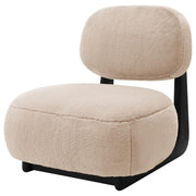 Duffie - Upholstered Armless Accent Chair - Camel - JaxCo Furniture