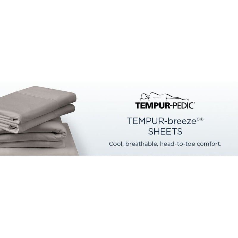 Linens - Tempur Breeze Cooling Sheet Set - Graphite - JaxCo Furniture