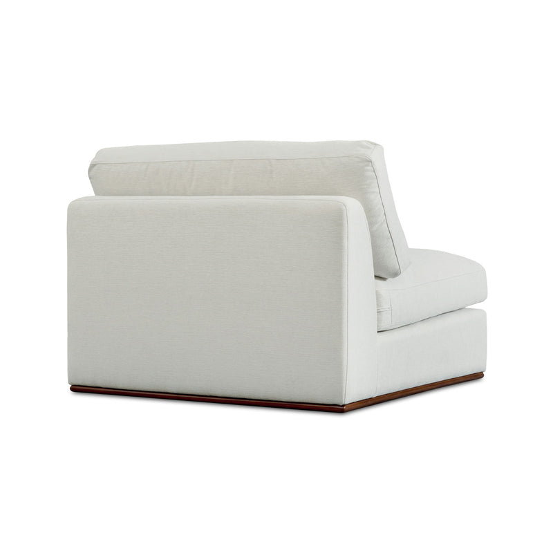 Rue - Slipper Chair - Off White - JaxCo Furniture