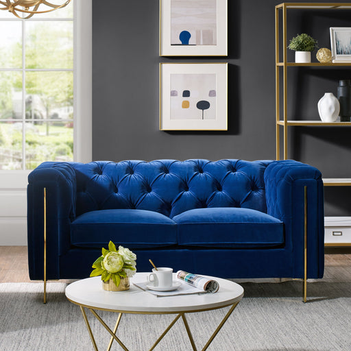 Charlene - Velvet Sofa And Loveseat - JaxCo Furniture