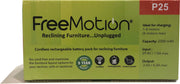 Freemotion - Battery 2500 mAh - Black - JaxCo Furniture