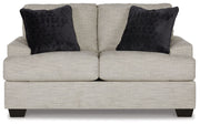 Vayda - Pebble - Loveseat - JaxCo Furniture