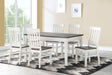 Cyalie - 7 Piece Dining Set - White - JaxCo Furniture