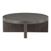 Folke - Round Coffee Table - Dark Gray - JaxCo Furniture