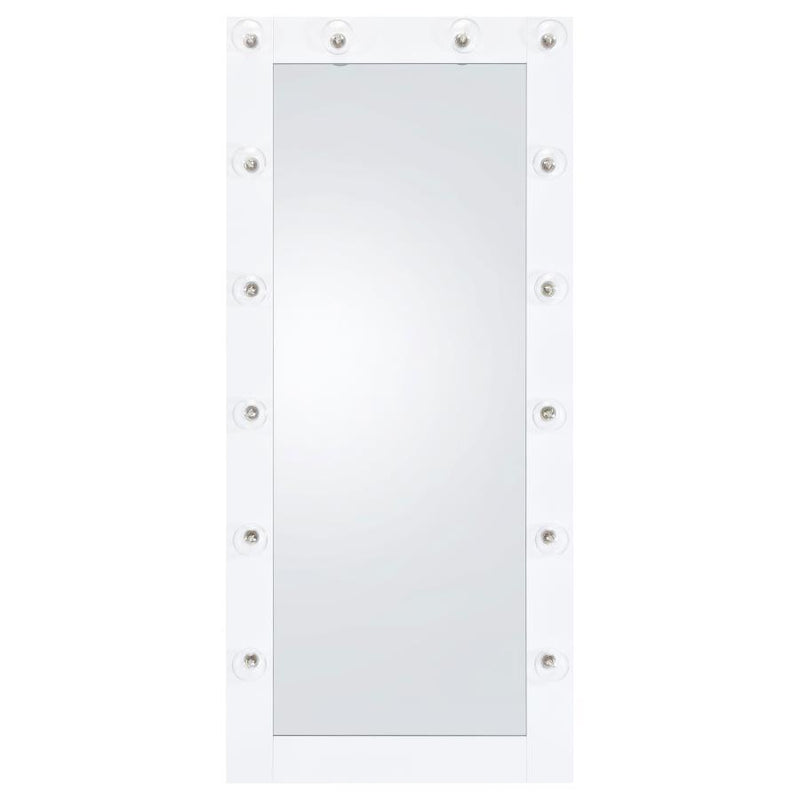 Zayan - Length Floor Mirror With Lighting - JaxCo Furniture