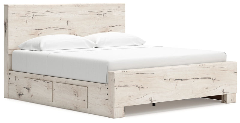 Lawroy - Panel Bed With Storage - JaxCo Furniture