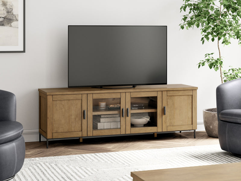 Torlanta - Brown - Extra Large TV Stand - JaxCo Furniture