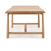 Aston - Outdoor Dining Table - Natural - JaxCo Furniture