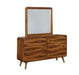 Robyn - 6-Drawer Dresser - Dark Walnut - JaxCo Furniture