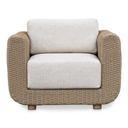 Soma - Outdoor Accent Chair - Natural - JaxCo Furniture