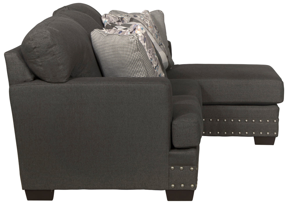 Crawford - Sectional With Accent Pillows - JaxCo Furniture