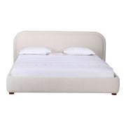 Colin - King Bed - Oatmeal - JaxCo Furniture