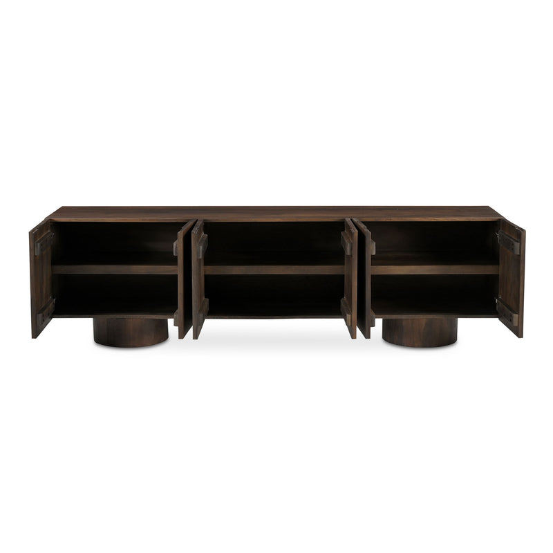 Hadley - Media Unit - Warm Brown - JaxCo Furniture