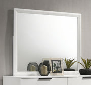 Sonora - Dresser Mirror - White - JaxCo Furniture