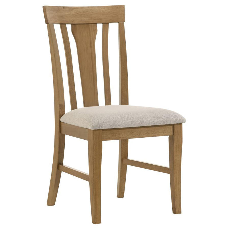 Hartville - Dining Side Chair (Set of 2) - Natural Light Brown - JaxCo Furniture