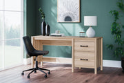 Battelle - Tan - Home Office Desk - JaxCo Furniture