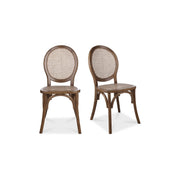 Rivalto - Dining Chair (Set of 2) - Brown - JaxCo Furniture