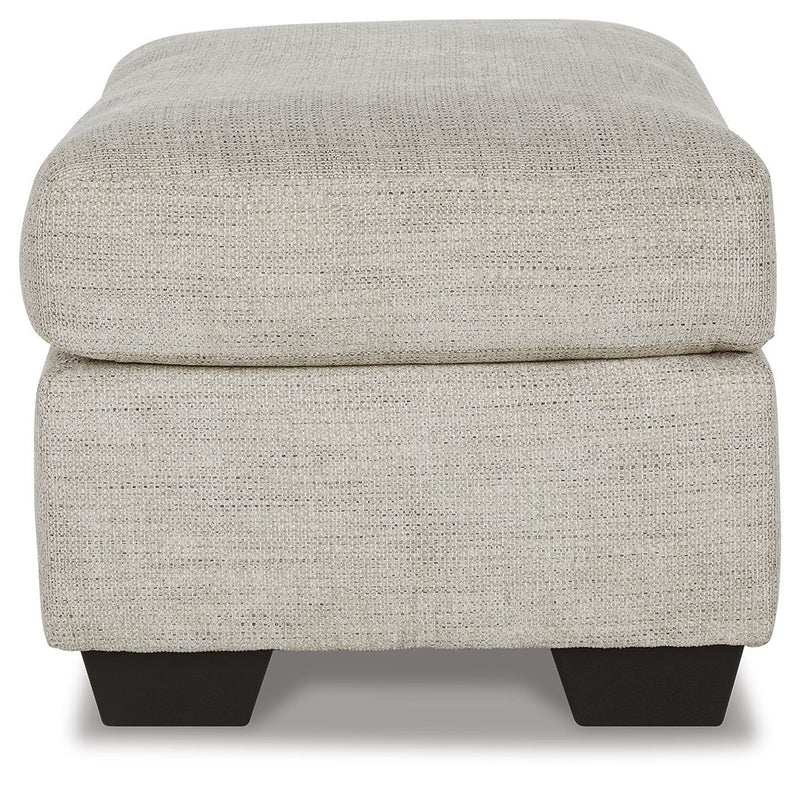 Vayda - Pebble - Ottoman - JaxCo Furniture