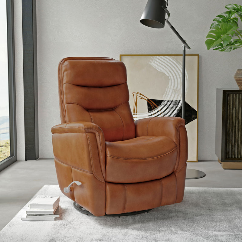 Gemini - Manual Swivel Glider Recliner - JaxCo Furniture