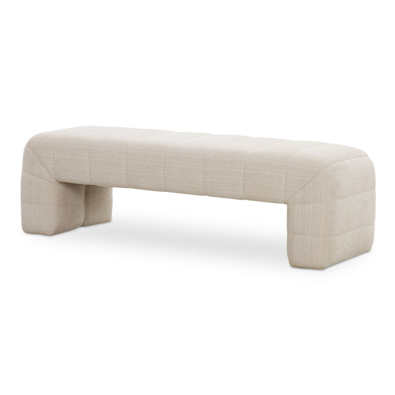Verity - Bench - Oatmeal - JaxCo Furniture