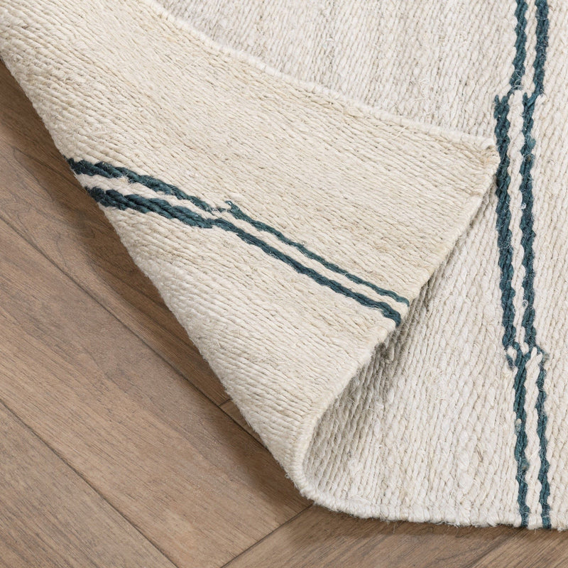 Sunderland - Jute Stripe Rug - JaxCo Furniture