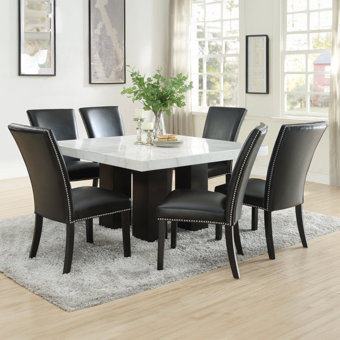 Camila - Square Dining Set - White Top - JaxCo Furniture