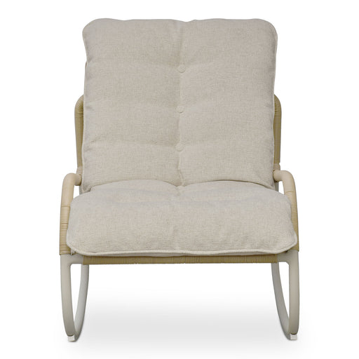 Lyra - Rocker Chair - Beige - JaxCo Furniture