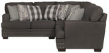 Crawford - 2 Piece Sectional With 9 Included Accent Pillows - JaxCo Furniture